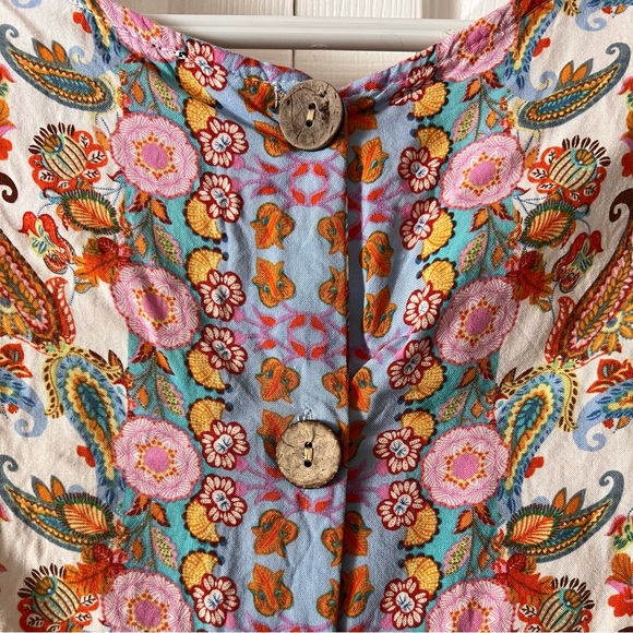 Soirée Multi-print Top - Picture 4 of 6